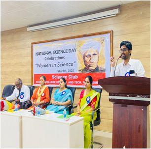 BSS Telangana state chapter organised various programs  as  part of observance of the  National Science Day.