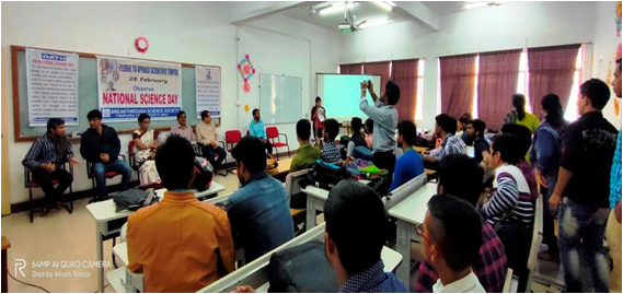 BSS Tripura  chapter -National Science Day Programme