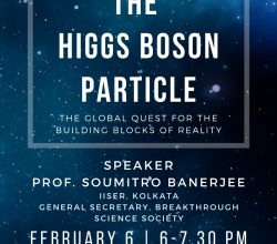 Webinar: ‘The Higgs Boson particle and the global quest for the building blocks of reality’